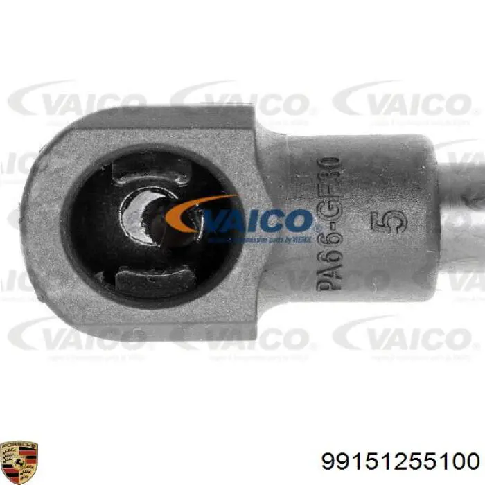 Амортизатор багажника 99151255100 Porsche