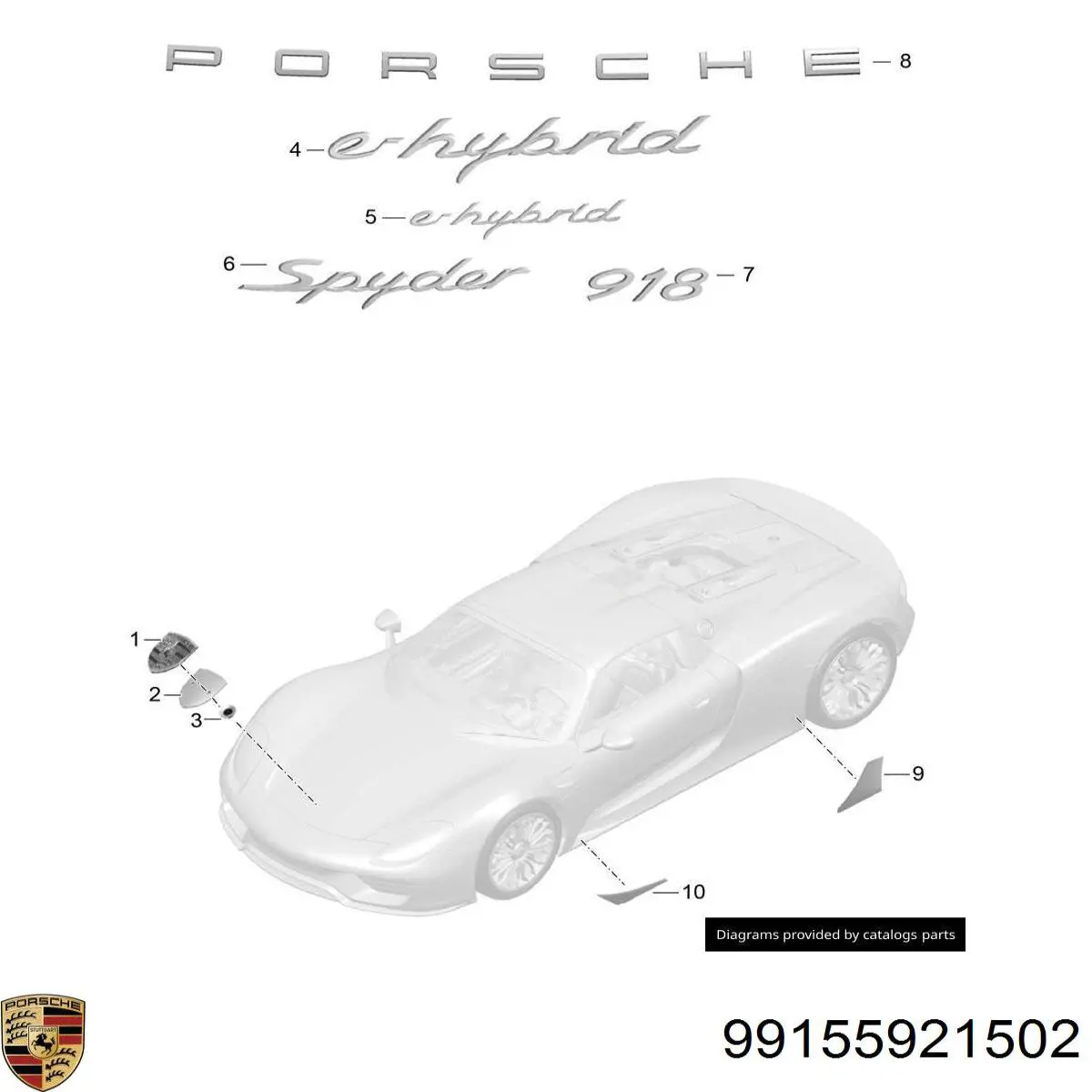  Porsche 99155921500 ціна, від 13.63 USD