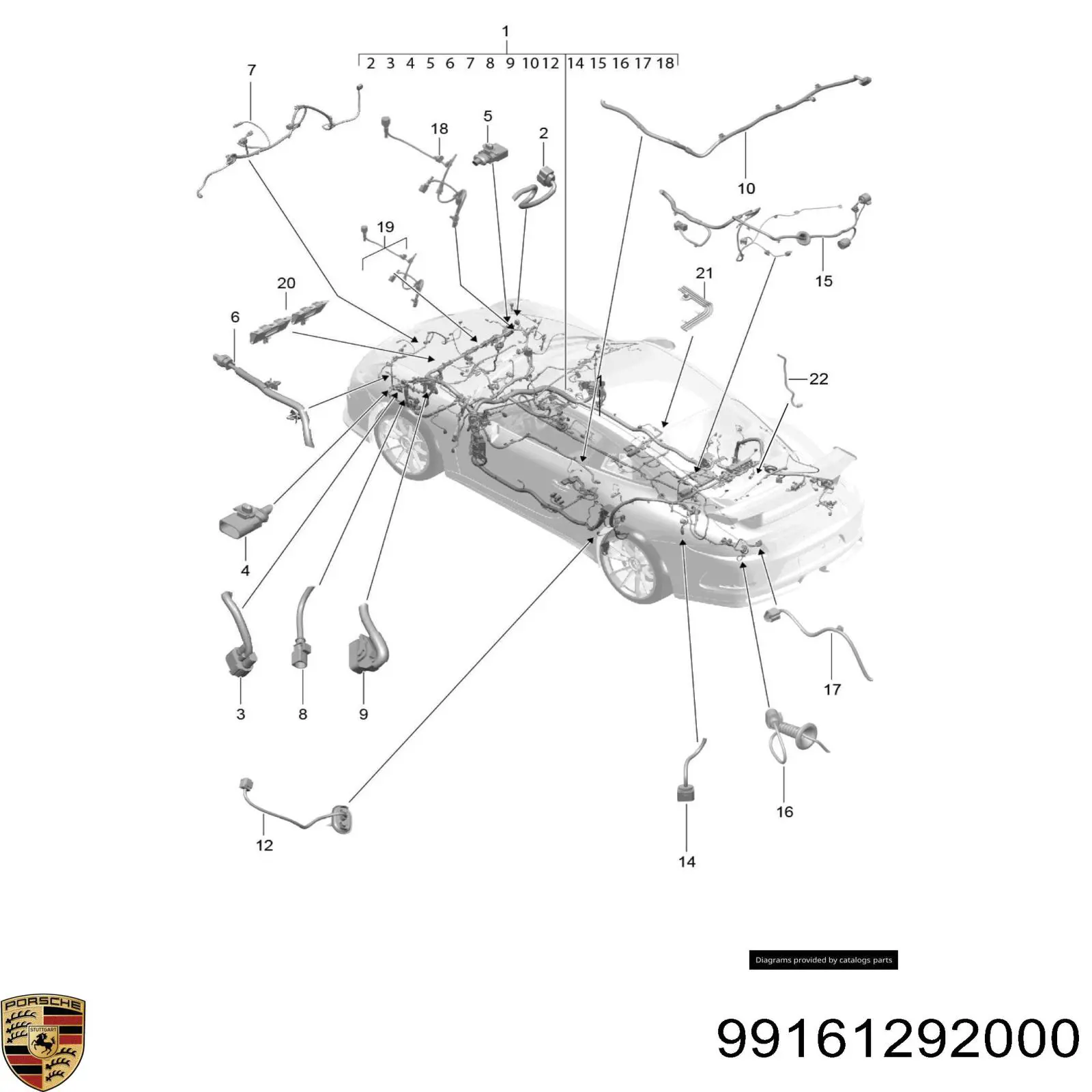  Porsche 99161292001 ціна, від 845.68 USD