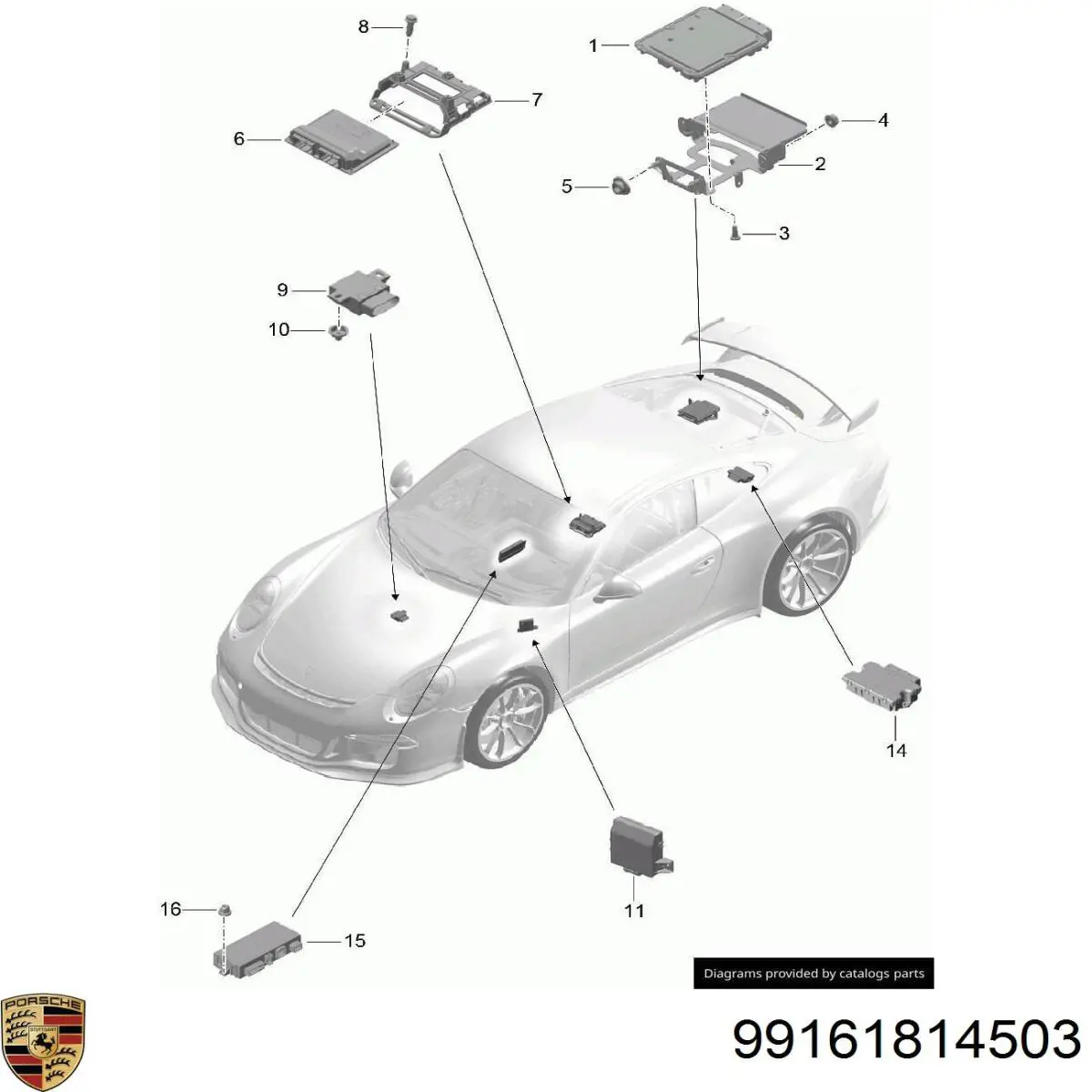 99161814504 Porsche 