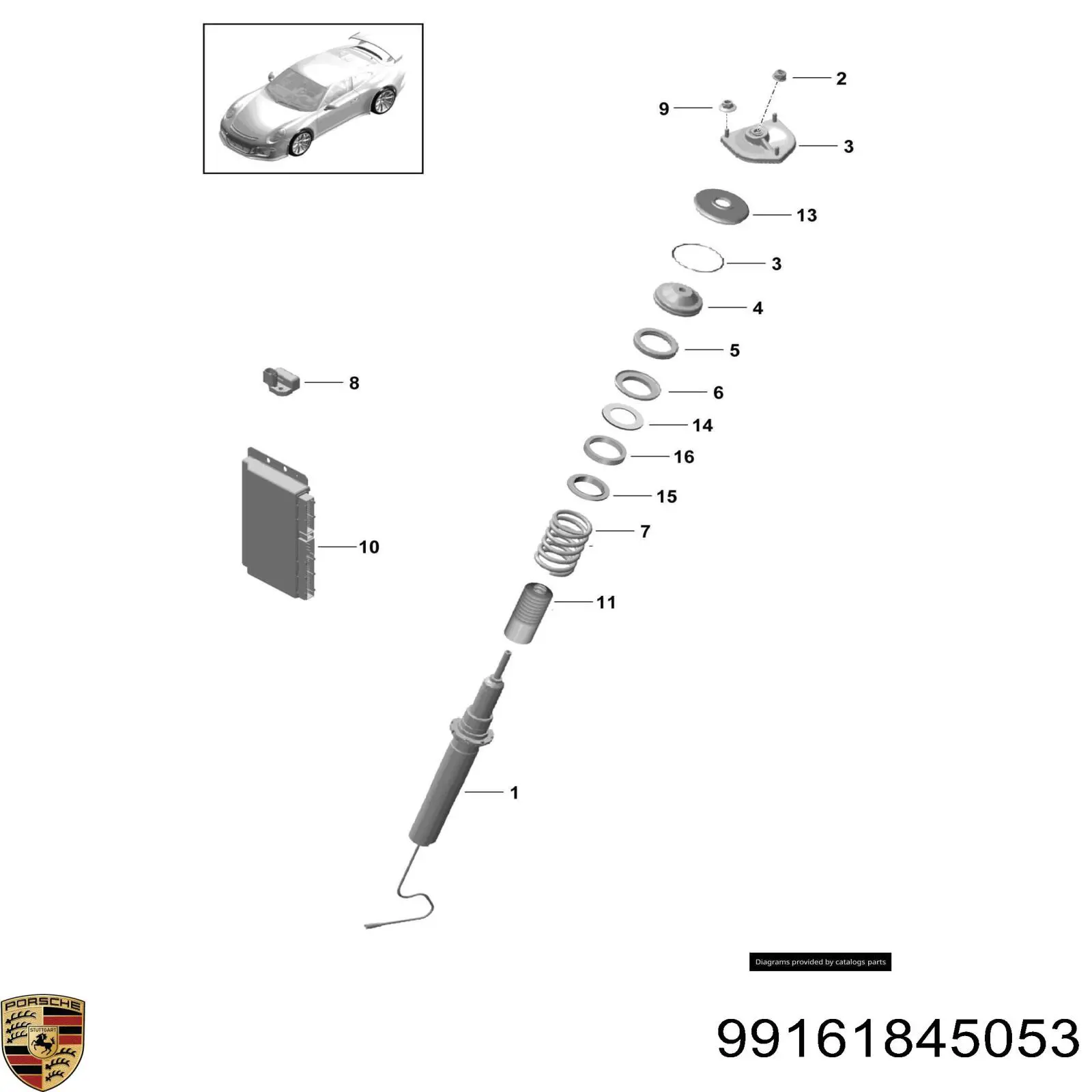99161845053 Porsche 