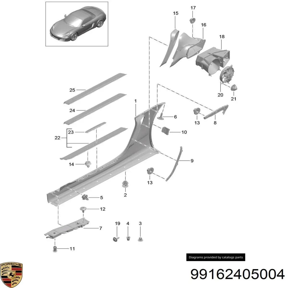 Porsche 99162405006 ціна, від 183.05 USD