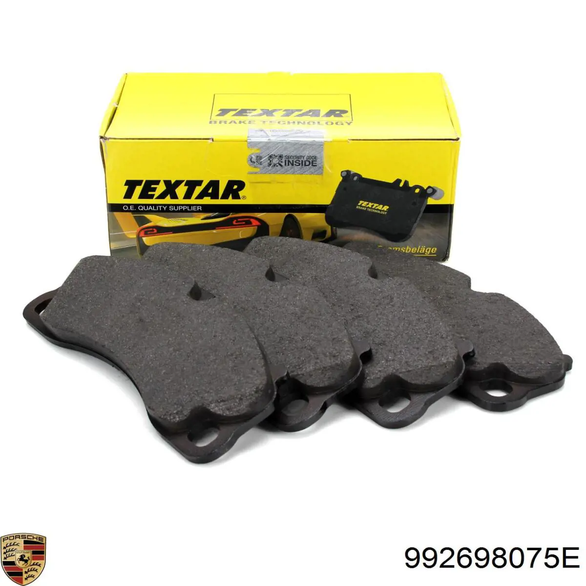Гальмівні колодки Porsche 992698075E ціна, від 144.30 USD