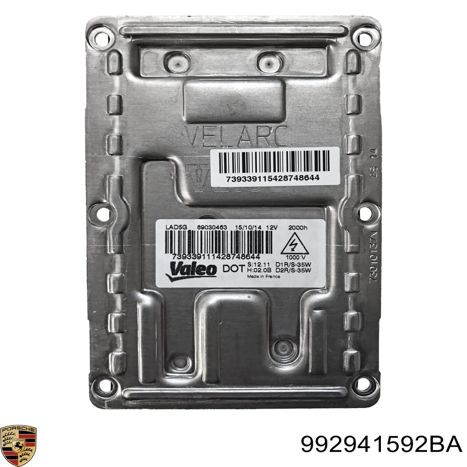  Porsche 992941592BA ціна, від 132.18 USD