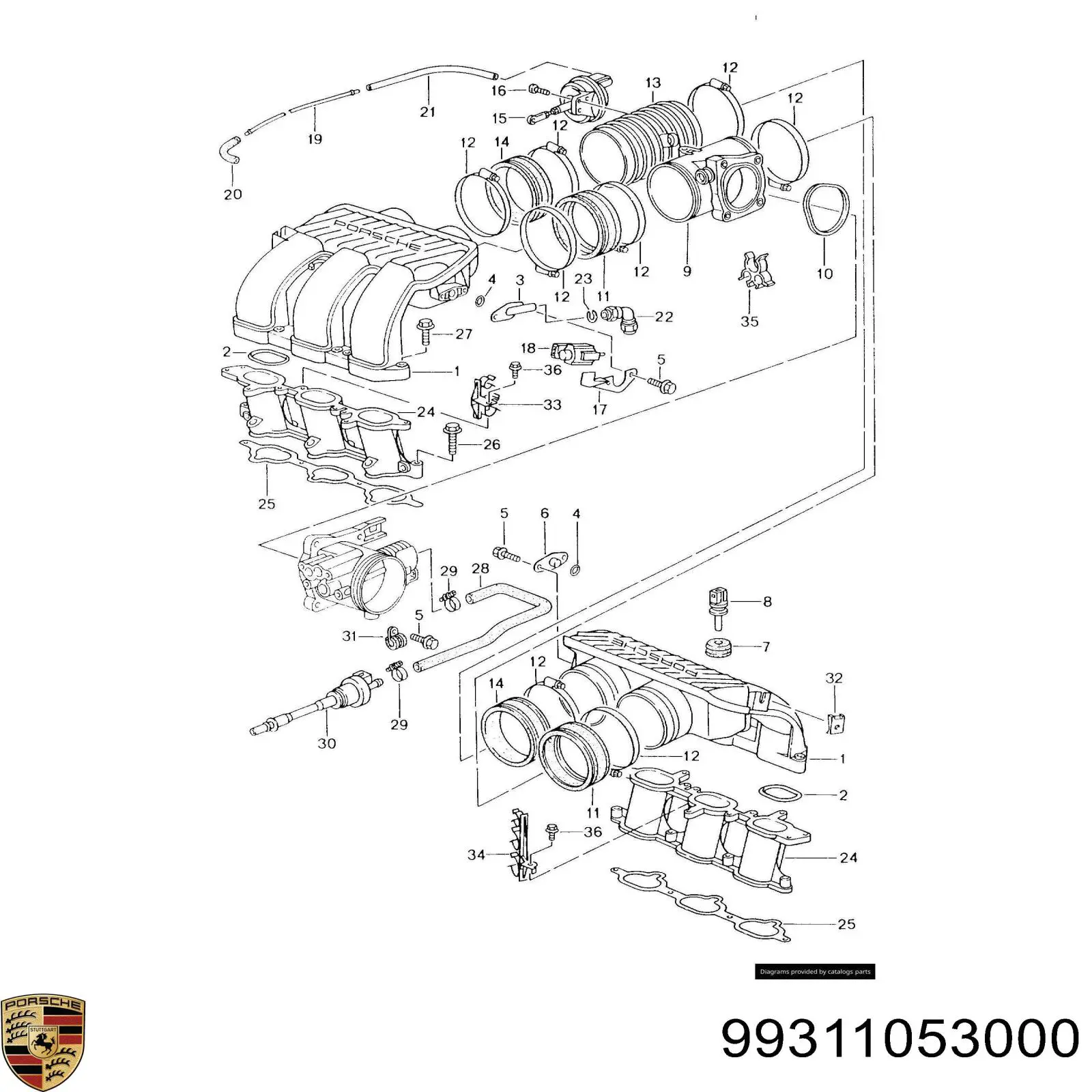  99311053000 Porsche