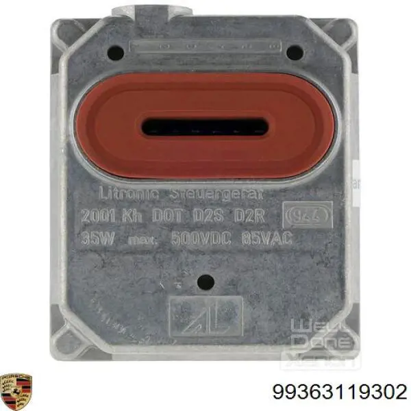 99363119302 Porsche Блок розпалювання, ксенон