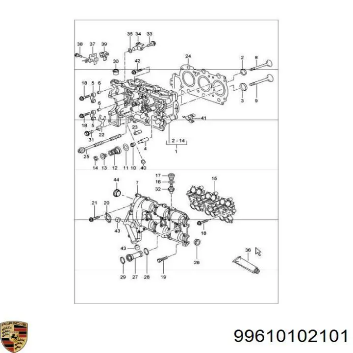  Porsche 99610102103
