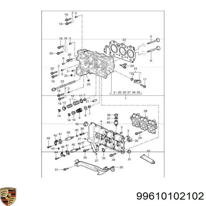 Купити 99610102103 Porsche 