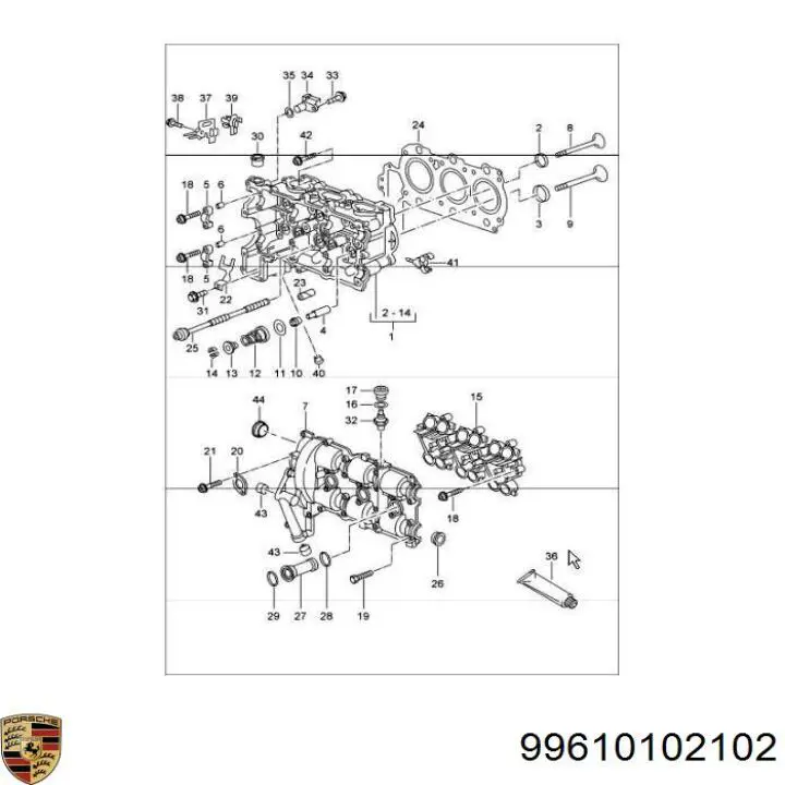  99610102103 Porsche