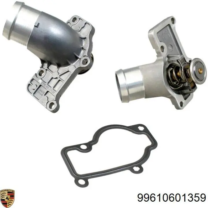 Купити 99610601359 Porsche Термостат в корпусі