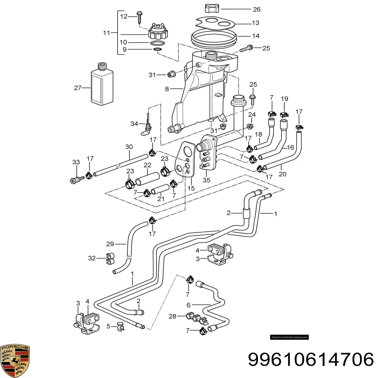  99610614705 Porsche