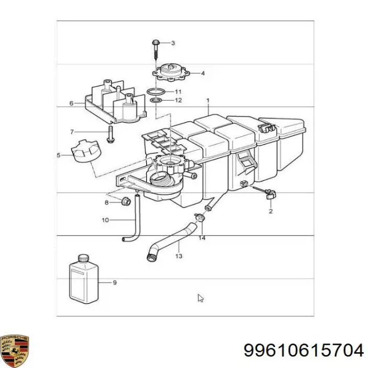 Купити CRT217000S Mahle Original Водяний бачок системи охолодження