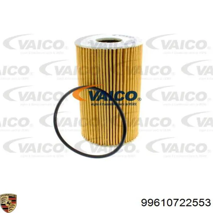Купити 99610722553 Porsche Фільтр очищення масла відцентровий