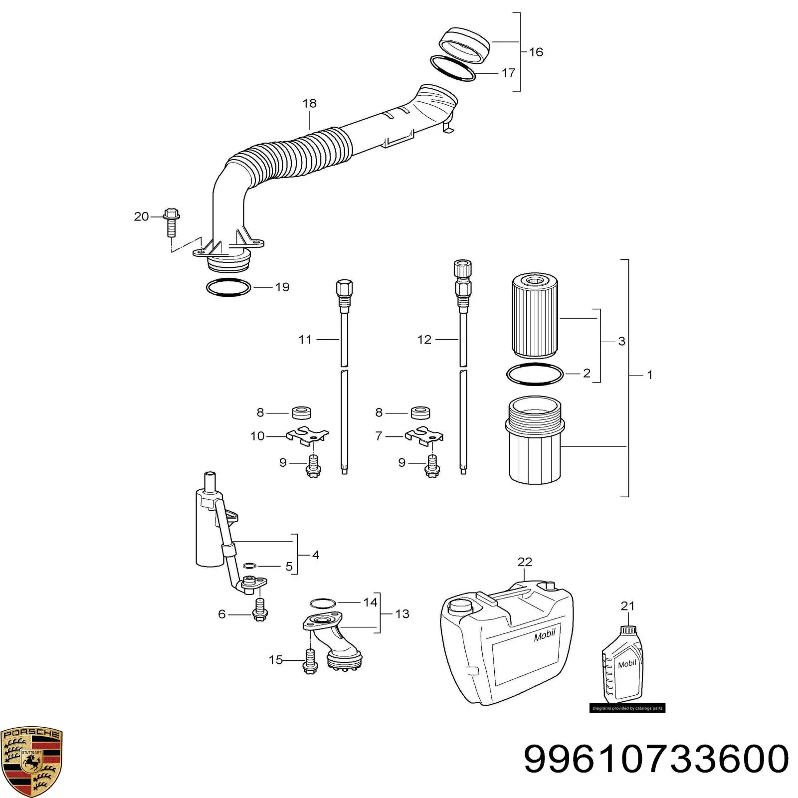 Прокладка кришки горловини, маслозаливної Porsche 99610733600 ціна, від 4.46 USD
