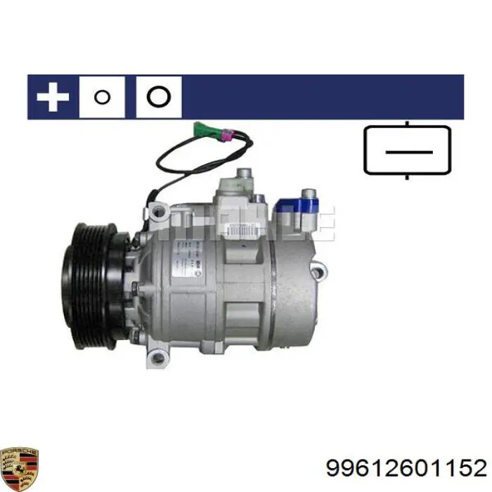 Купити 99612601152 Porsche Компресор кліматичної установки