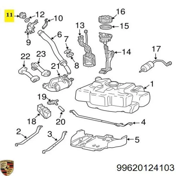 Пробка бензобаку MGC826 Motorad