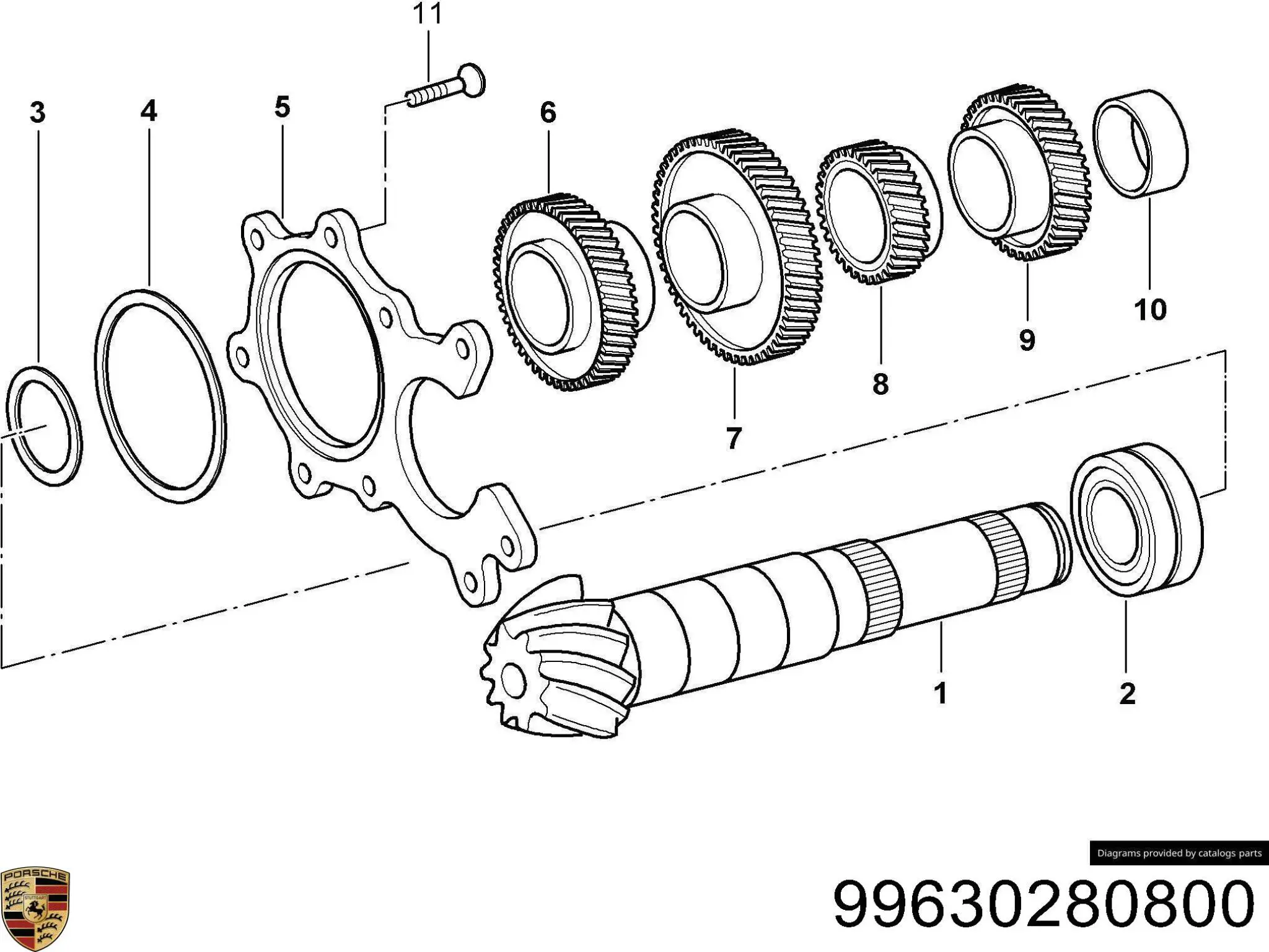 99630280800 Porsche 