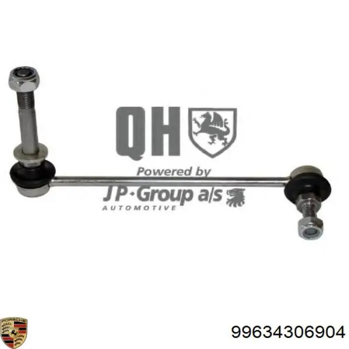 Яйця на стабілізаторі передні Porsche 99634306904