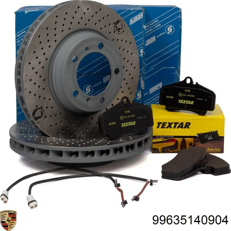 Купити 99635140904 Porsche Ротор гальмівний