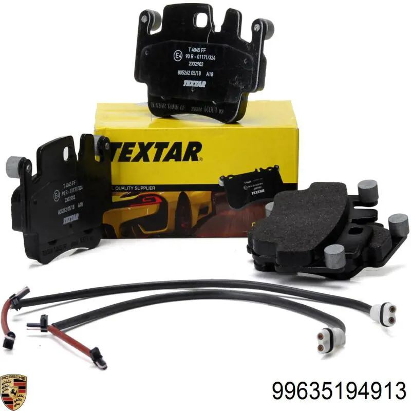 99635194913 Porsche Передні гальмівні колодки