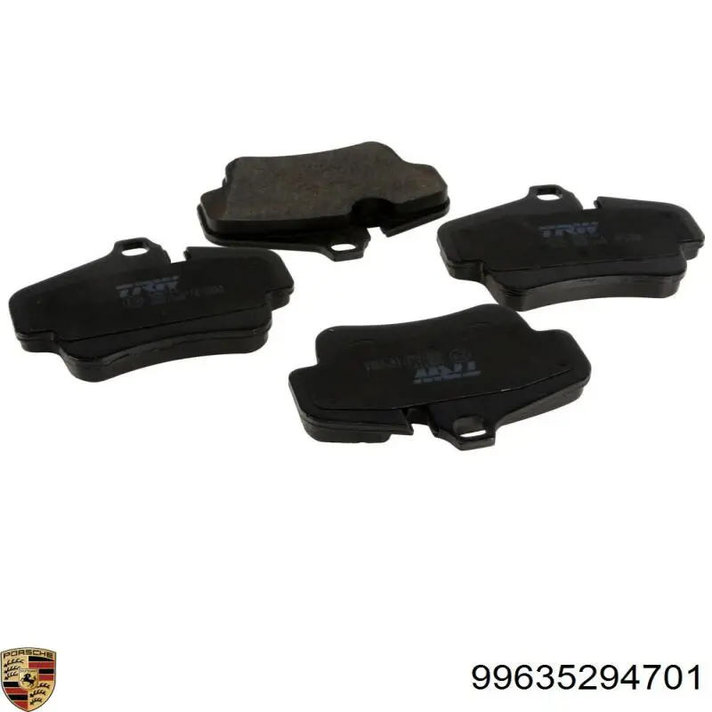 Купити 99635294701 Porsche Задні колодки