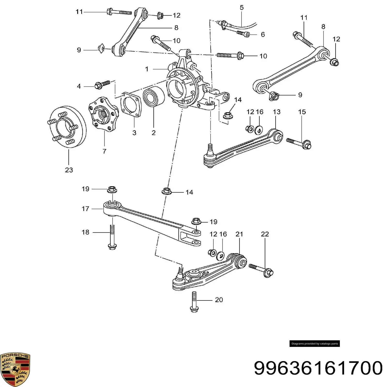 99636161700 Porsche 