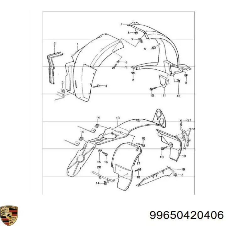 99650420406 Porsche 