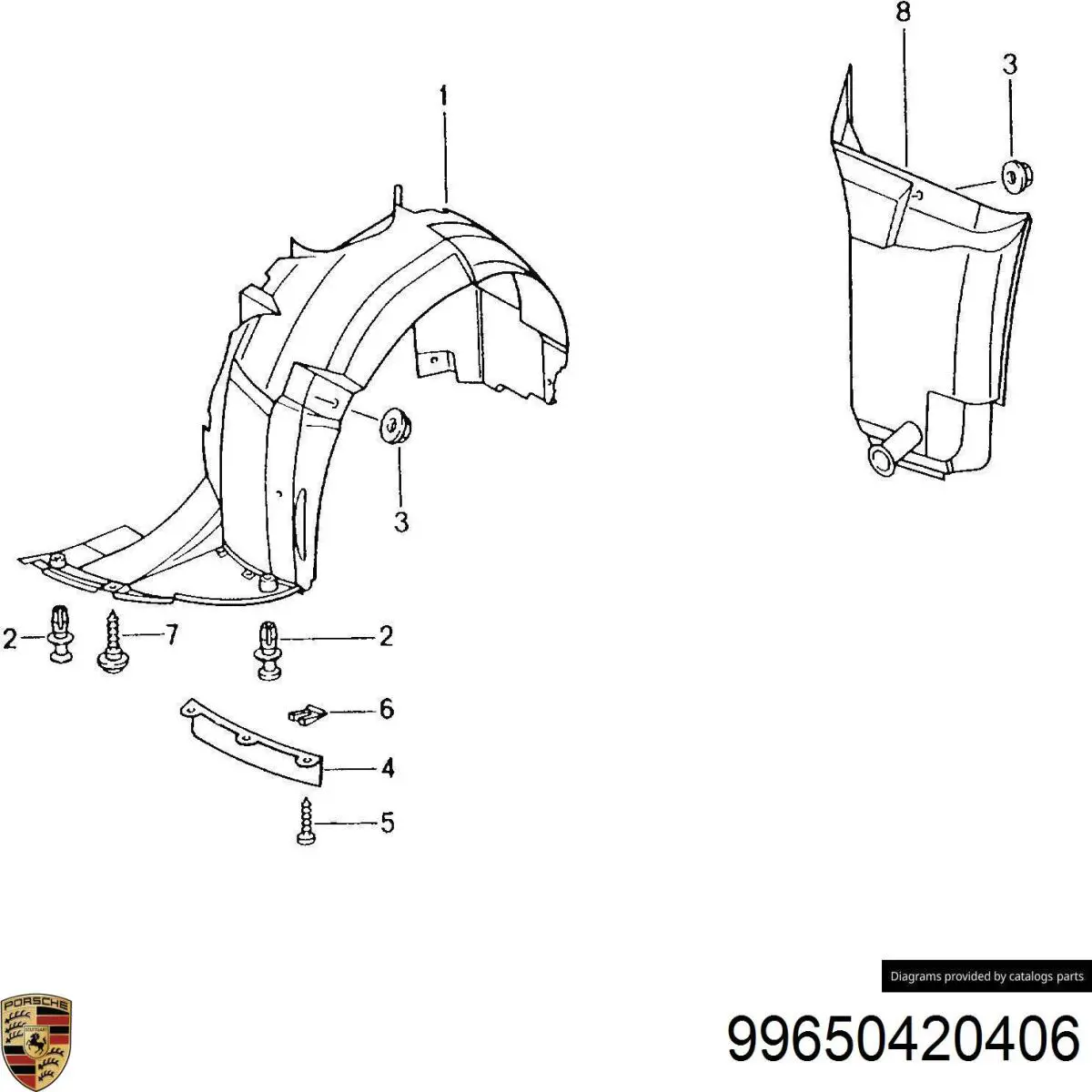 Купити 99650420406 Porsche 