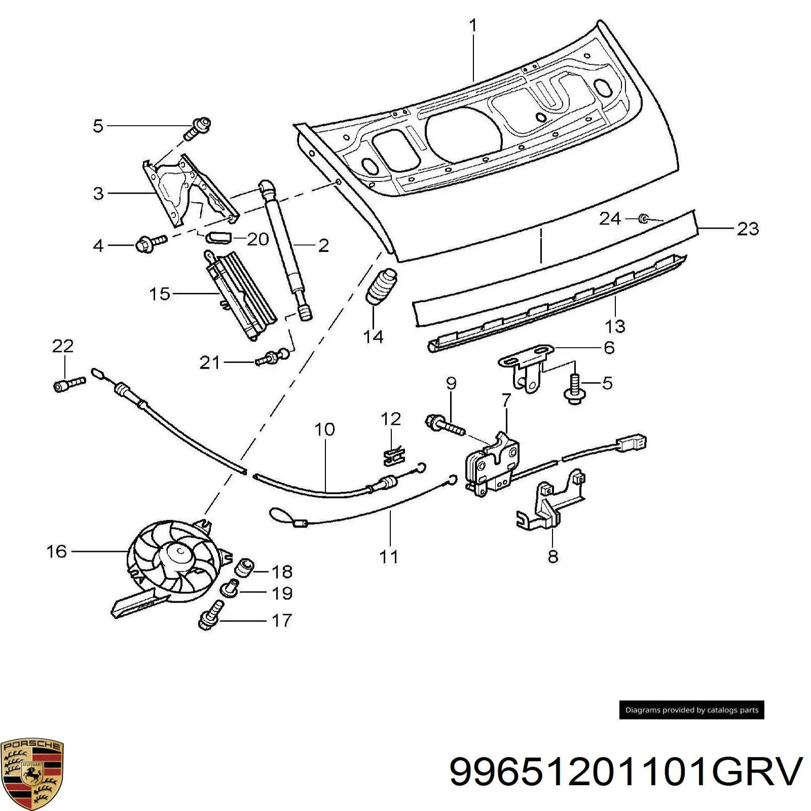 99651201101GRV Porsche 