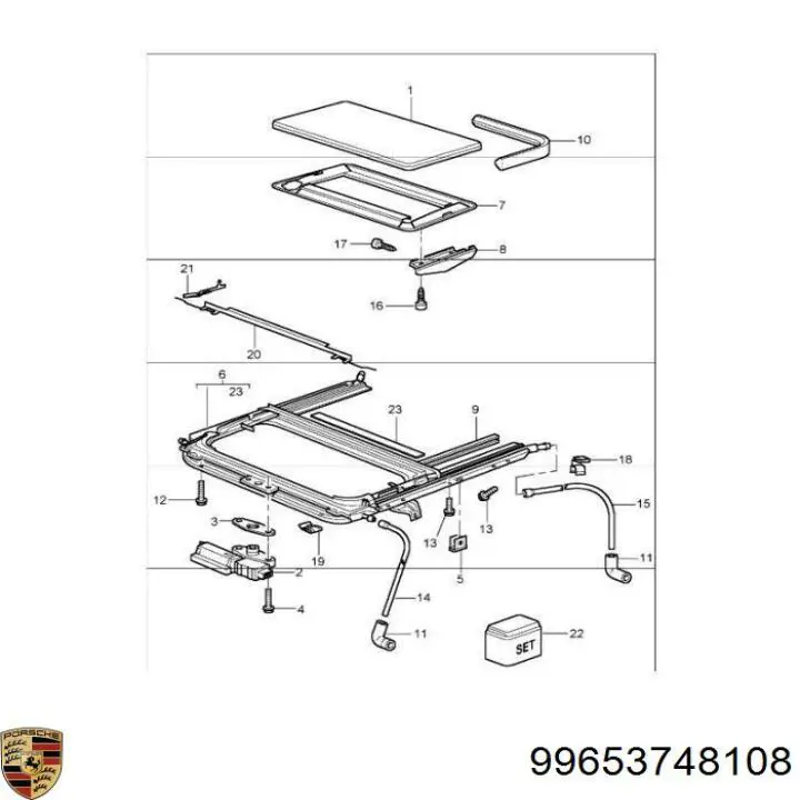  Porsche 99653748108 ціна, від 590.56 USD