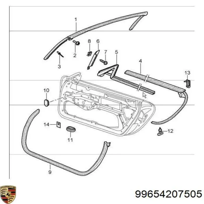 Купити 99654207505 Porsche 