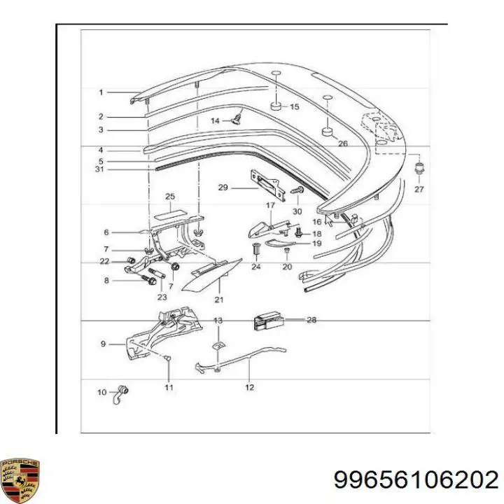  99656106200 Porsche