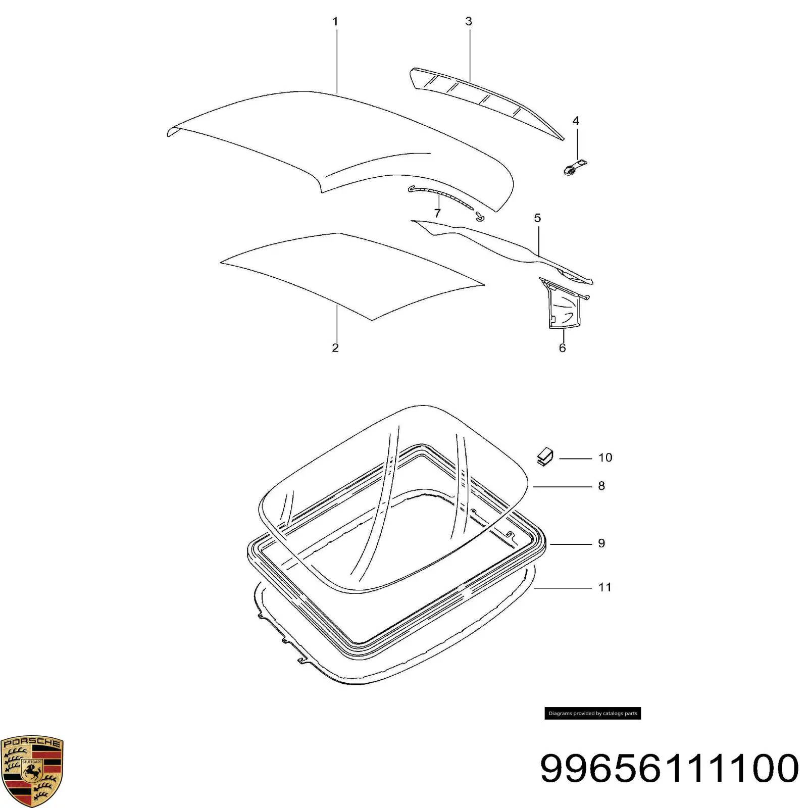 99656111100 Porsche 