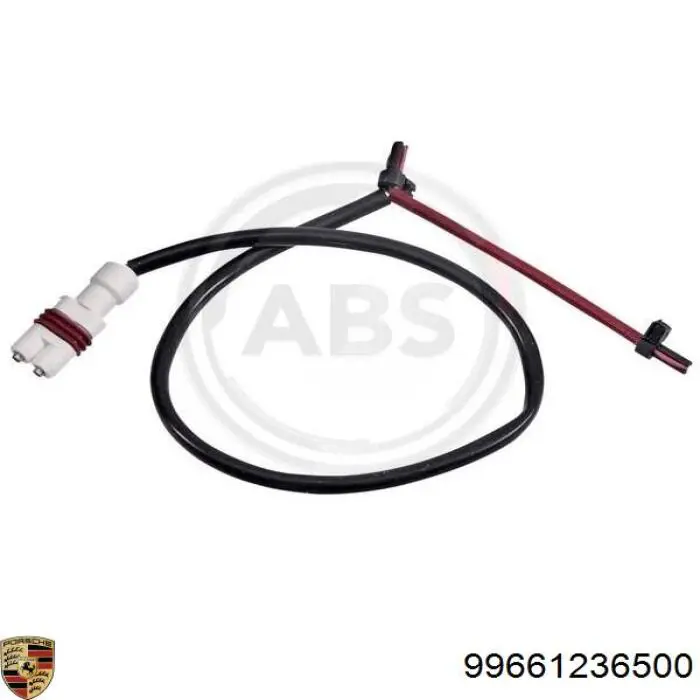 Сигналізатор знос гальмівних колодок Porsche 99661236500 ціна, від 8.53 USD
