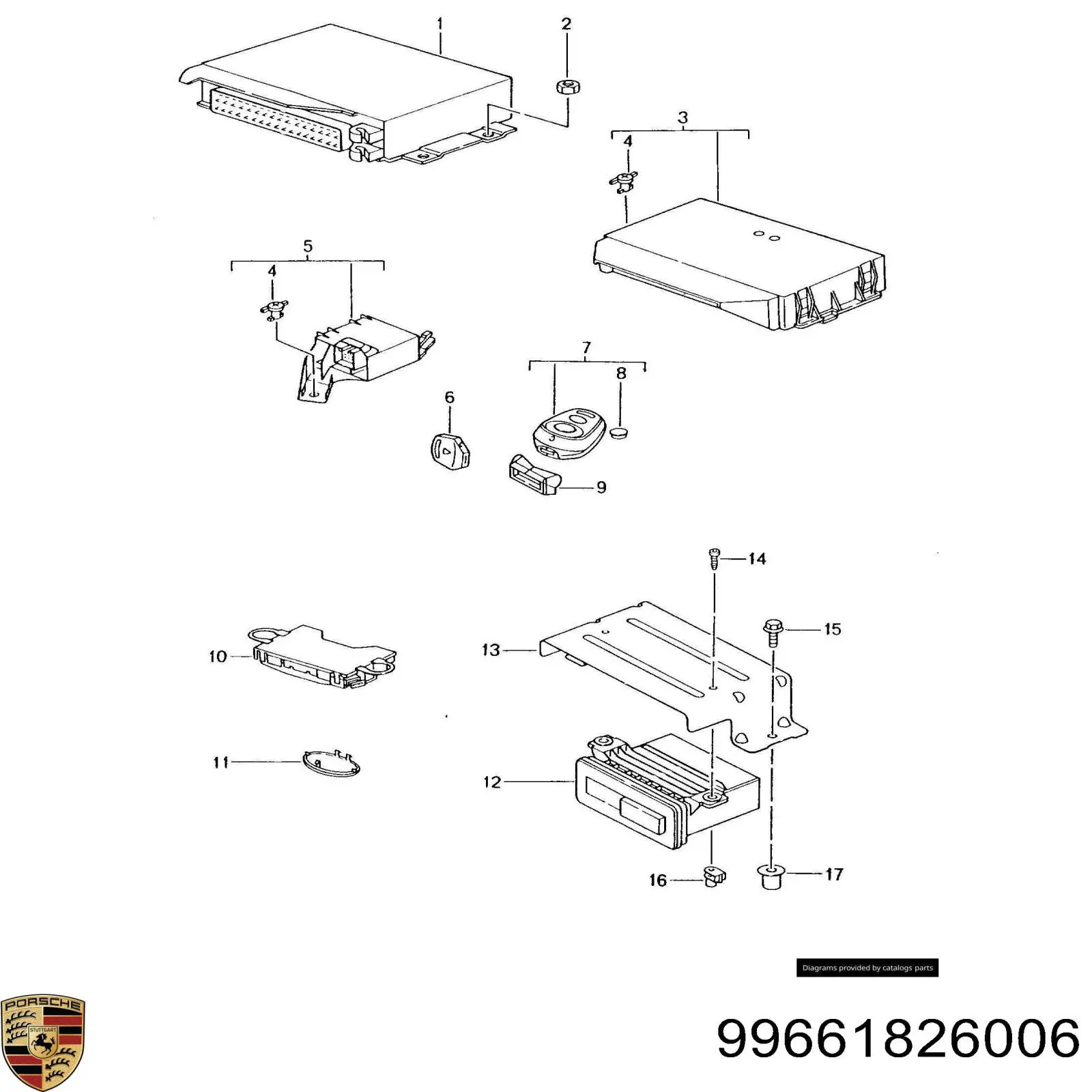 99661826006 Porsche 