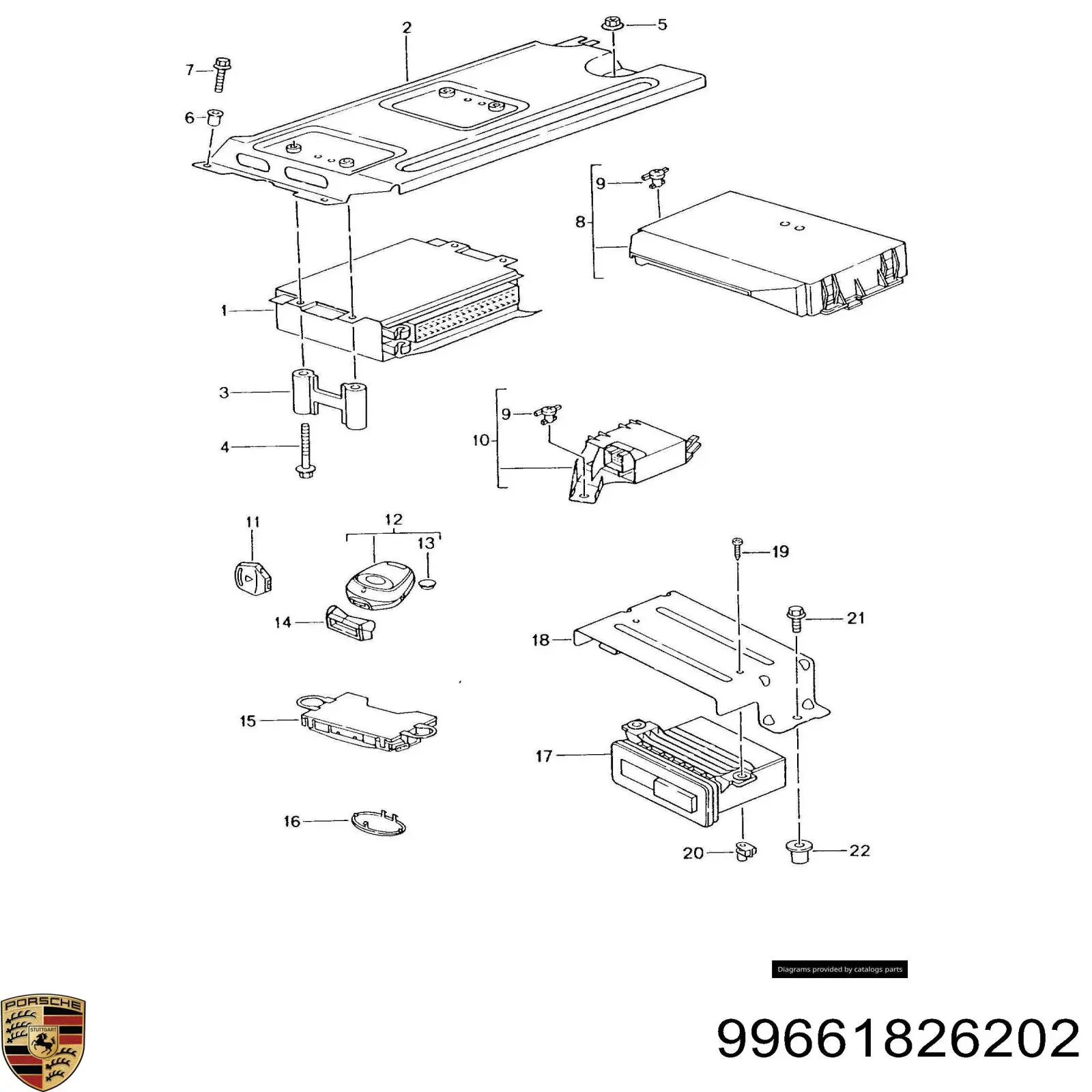  Porsche 99661826202 ціна, від 419.76 USD
