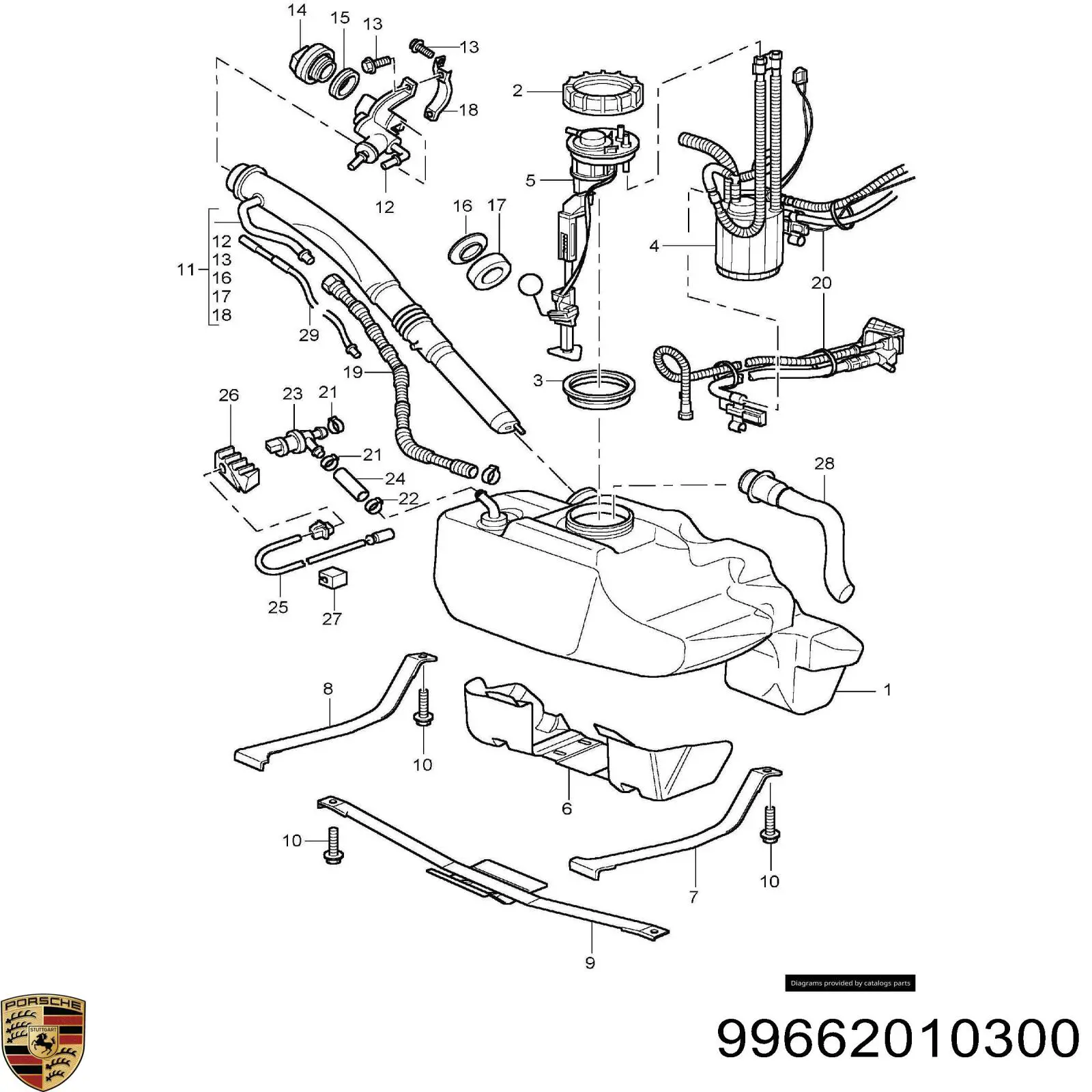  Porsche 99662010300 ціна, від  USD