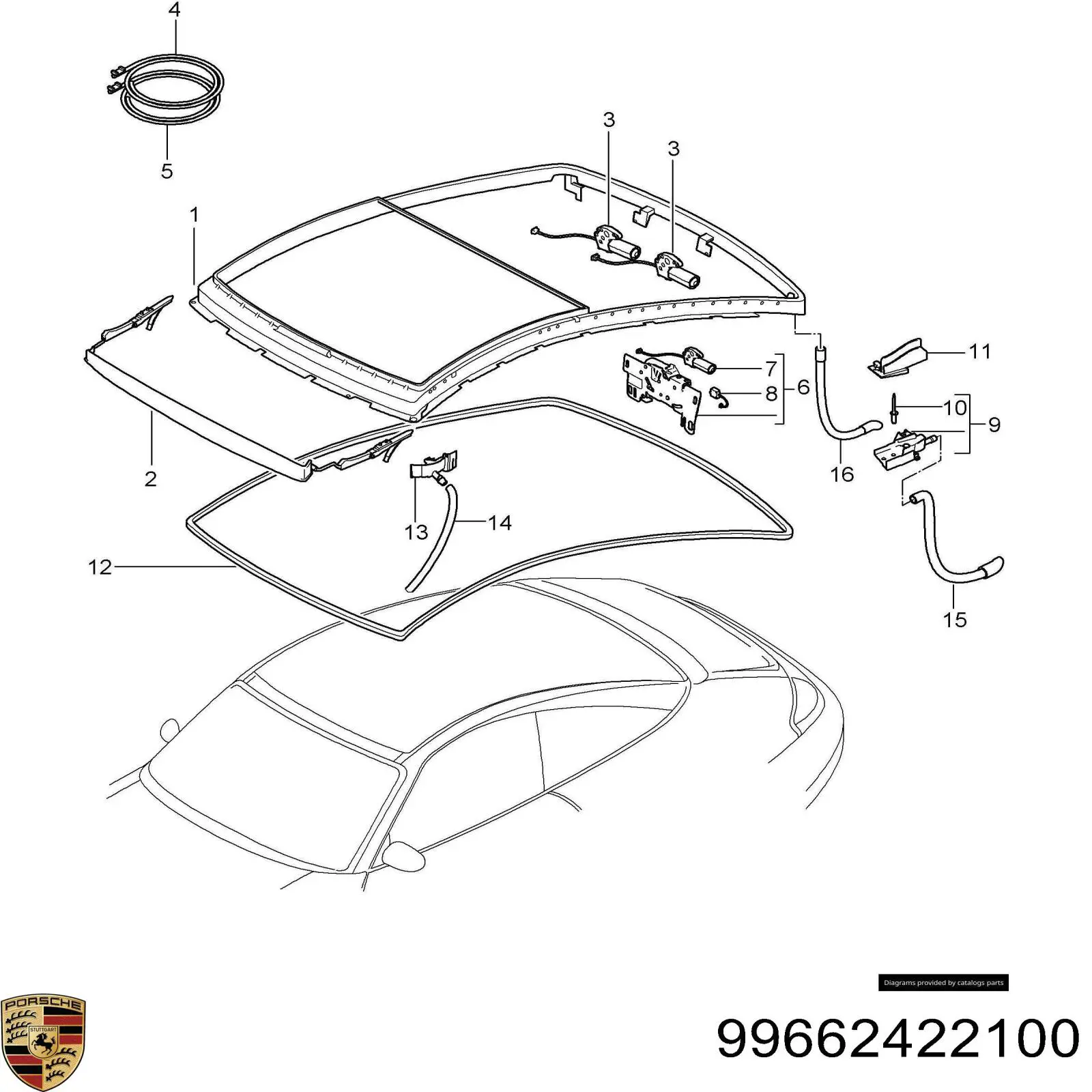 99662422100 Porsche 