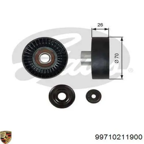  Porsche 99710211900 ціна, від 60.10 USD