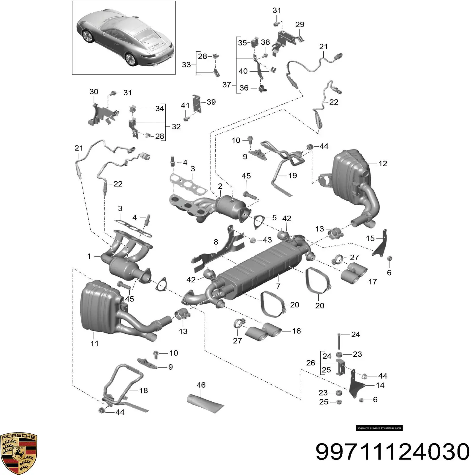 99711124030 Porsche 
