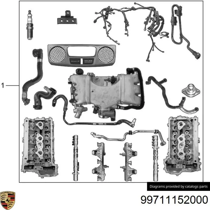  Porsche 99711152000 ціна, від 85.37 USD