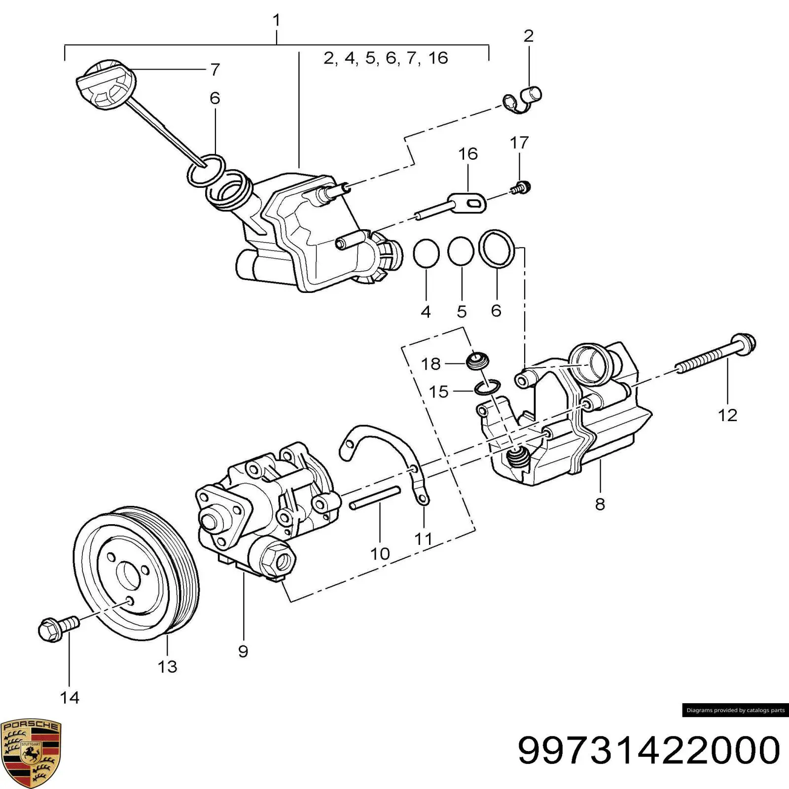  99631422002 Porsche