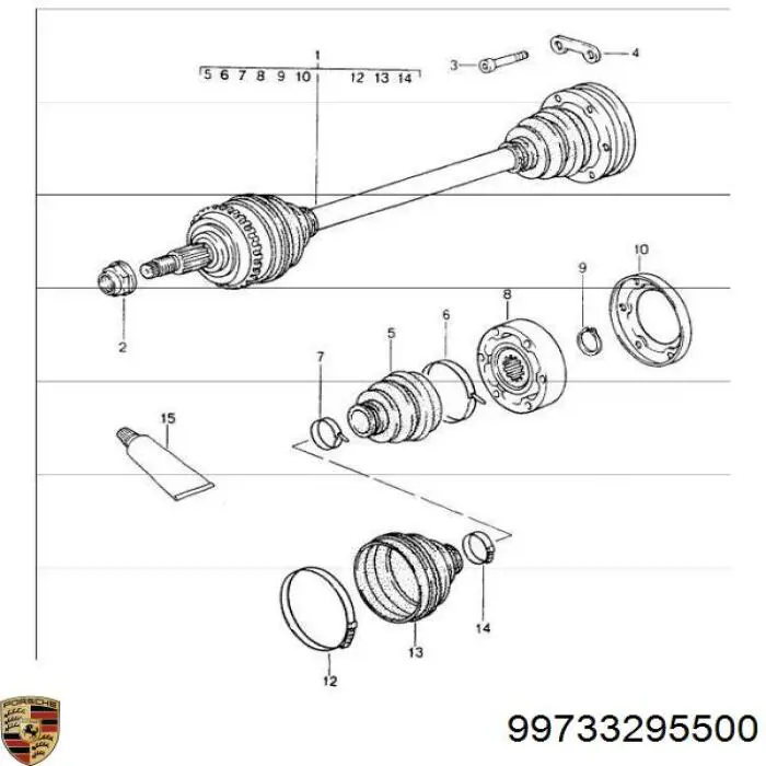  99733295500 Porsche