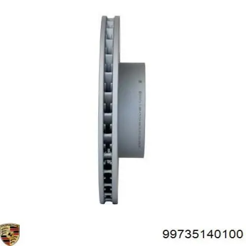 Купити 99735140100 Porsche Ротор гальмівний