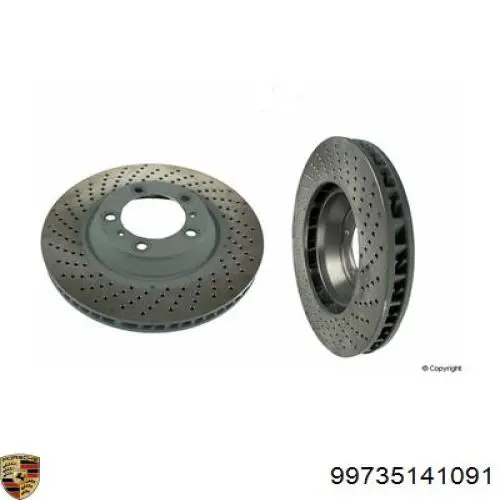 Диск гальмівний передній SHW PFR41287