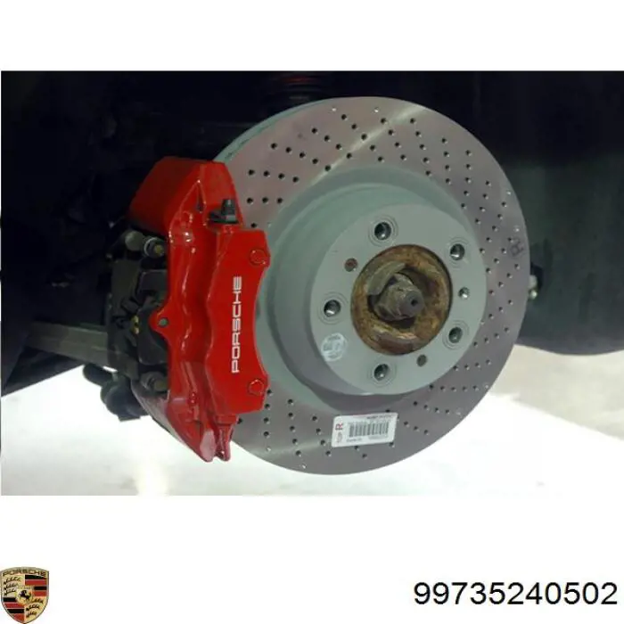 Купити 99735240502 Porsche Диск заднього гальма