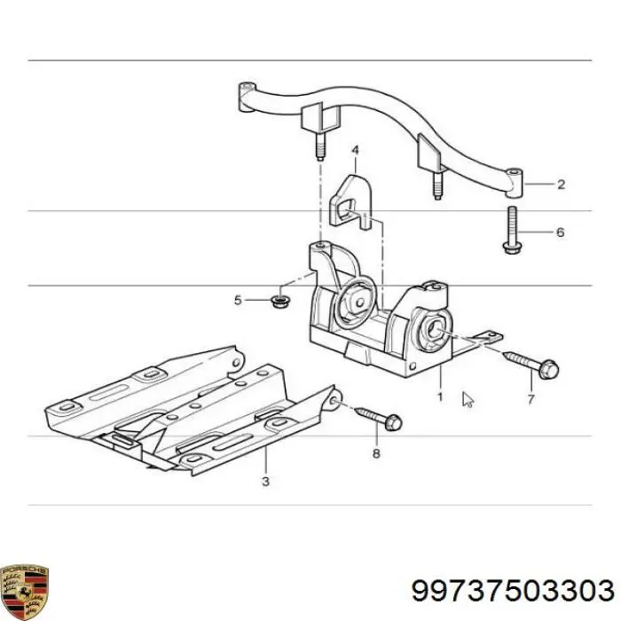  Porsche 99737503303 ціна, від 272.01 USD