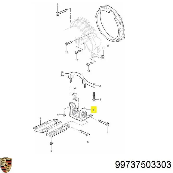 Купити 99737503303 Porsche 