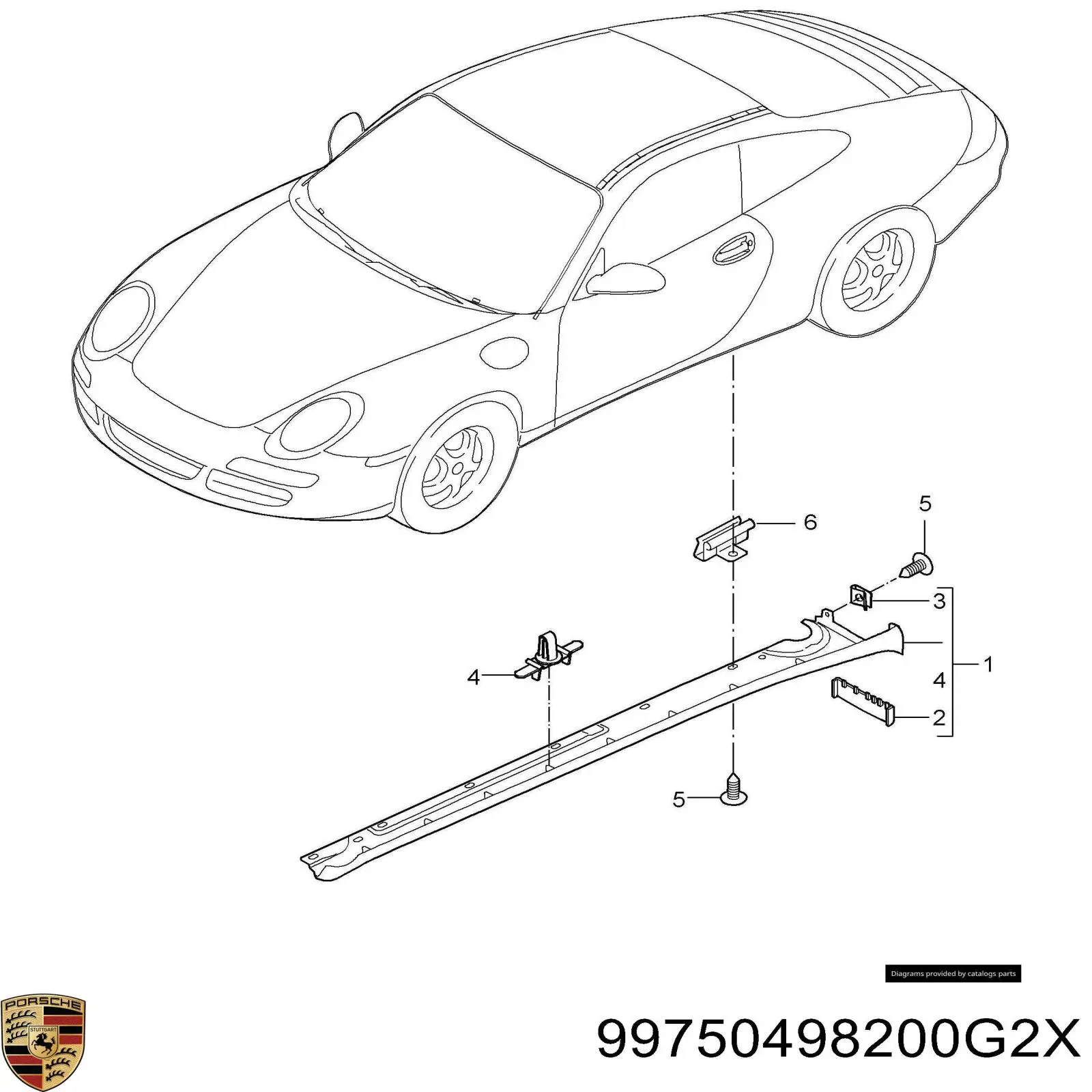  99750498200G2X Porsche