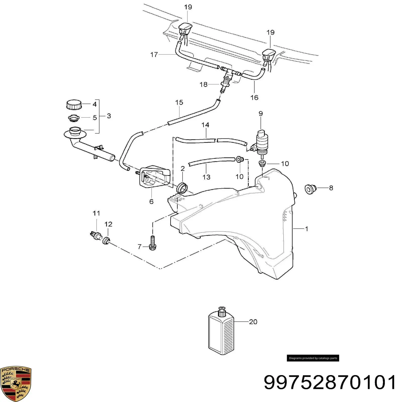 99752870101 Porsche 